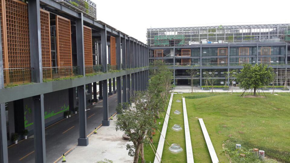 低碳城光导照明应用