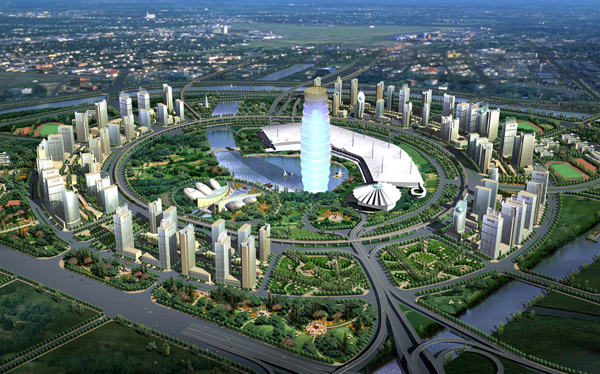 河南郑州郑东新区(香港正能量) 河南郑州郑东新区(香港正能量)