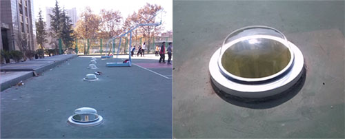 昆明一中项目:半球形采光罩 昆明一中项目:半球形采光罩